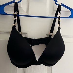 Victoria’s Secret, Very Sexy, push up bra, 32D, black